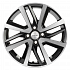Диск KHW 1609 6x16 4x100 ET37 60,1 Black-FP (Renault Sandero Stepway)